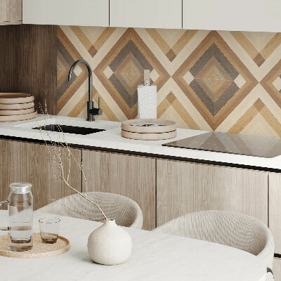 Pvc wall panel square Geometric style checkered pattern