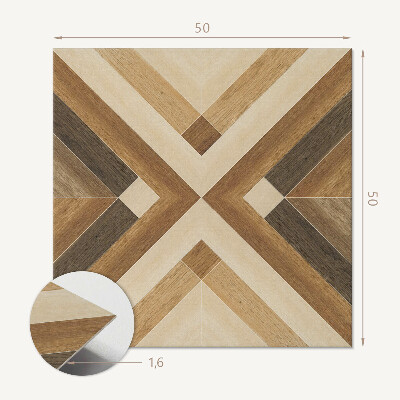 Pvc wall panel square Geometric style checkered pattern
