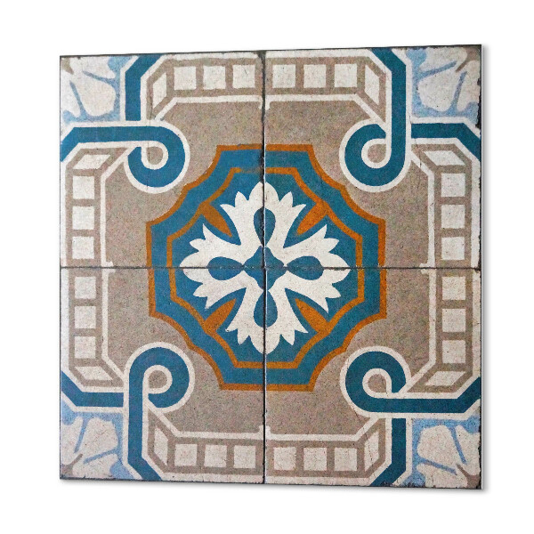Wall paneling Decorative ornaments in a mosaic approach