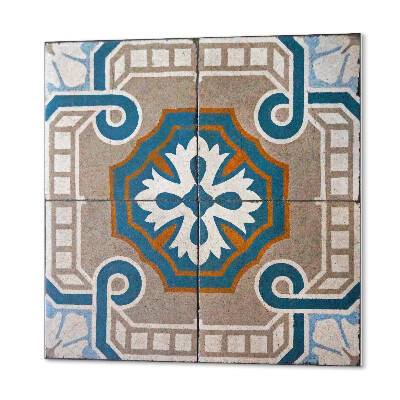 Wall paneling Decorative ornaments in a mosaic approach