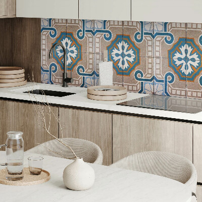 Wall paneling Decorative ornaments in a mosaic approach