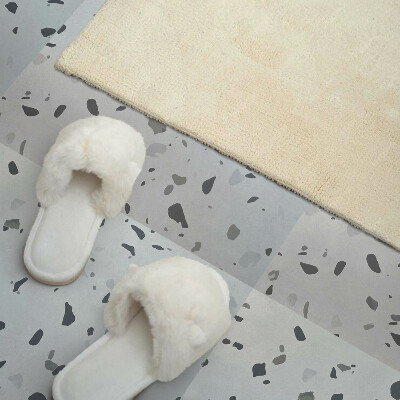 Wall paneling Artistic design with spots