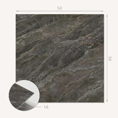 Wall panel square Natural rock motif