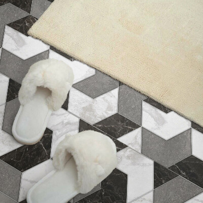 Wall paneling Stylish tiles in a geometric pattern