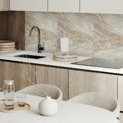 Pvc wall panel square The elegance of marble with visible veins