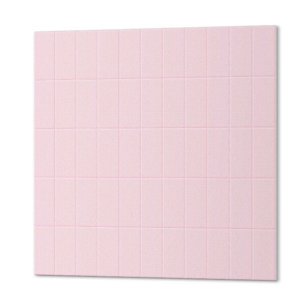 Wall panel square Flat tiles in a grid