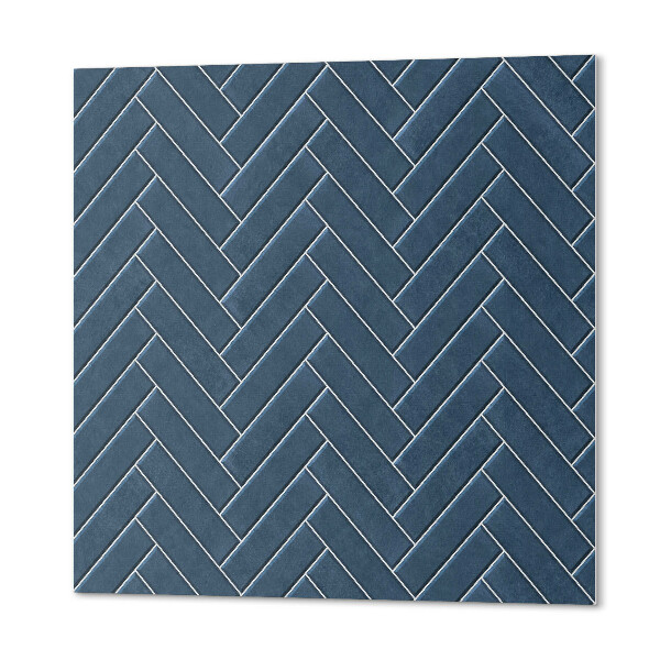 Pvc wall panel square Stylish herringbone pattern