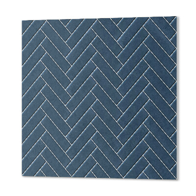 Pvc wall panel square Stylish herringbone pattern
