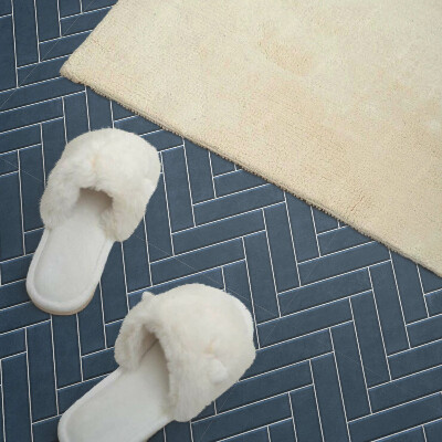 Pvc wall panel square Stylish herringbone pattern