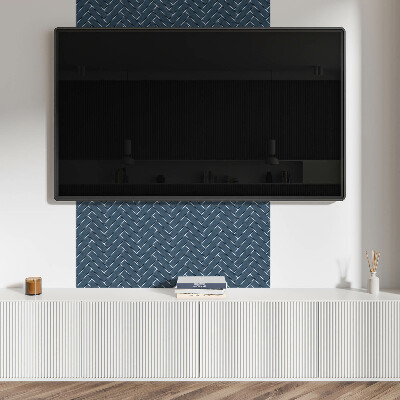 Pvc wall panel square Stylish herringbone pattern