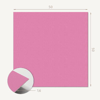 Wall paneling Pink motif in pastel shades