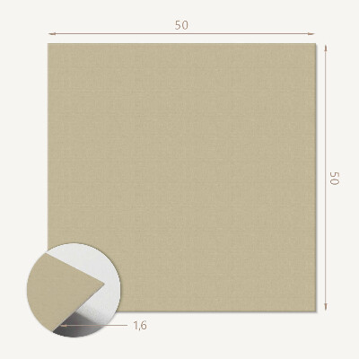 Pvc wall panel square Dark Yellow Variation