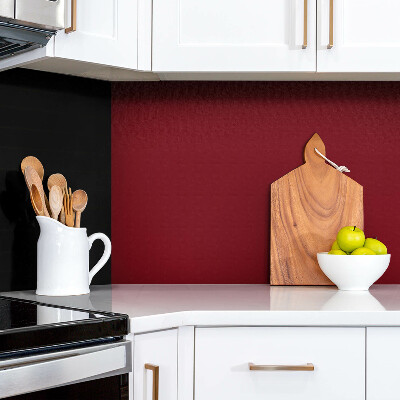 Wall paneling Burgundy colour