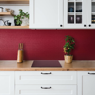 Wall paneling Burgundy colour