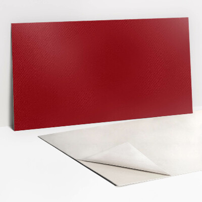 Wall paneling Red colour