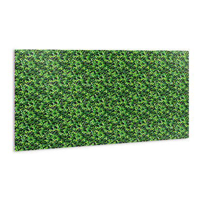 Wall panel Green lettuce leaves