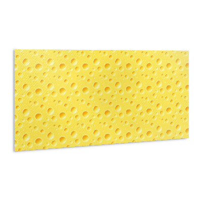 Wall panel Yellow cheese with holes