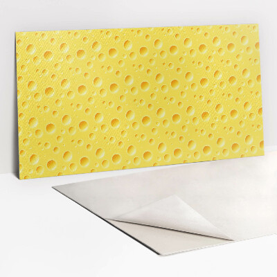 Wall panel Yellow cheese with holes