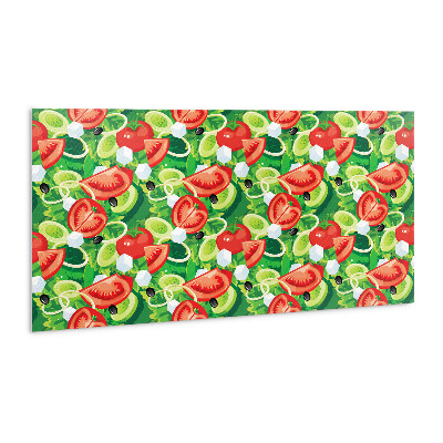 Wall panel Colorful vegetables