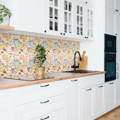 Wall paneling A fairy tale motif for the kitchen