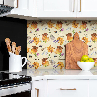 Wall panel Honeycomb and jar