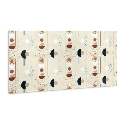 PVC wall panel Boho geometric shapes