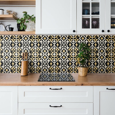 Decorative wall panel Mosaic of shapes