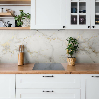 Wall paneling Elegant marble and gold