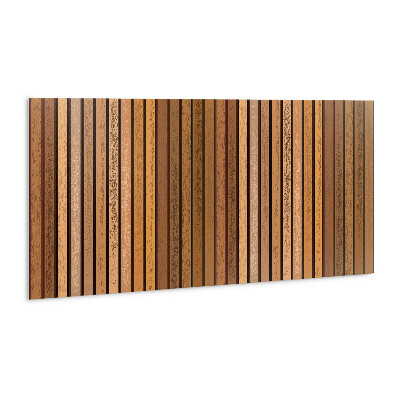 Wall panel Wooden slats