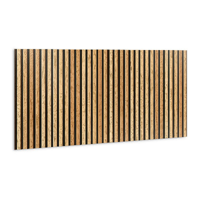 Wall panel Wooden lamella boards