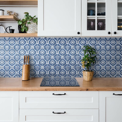 Wall paneling Blue Portuguese tile