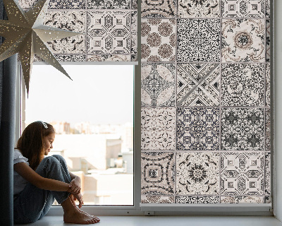 Roller blind for window Portuguese designs