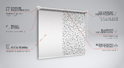 Daylight roller blind Combined dots