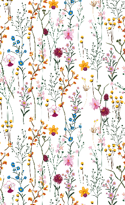 Window blind Colorful flowers