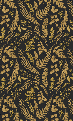 Roller blind Yellow ferns