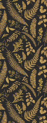 Roller blind Yellow ferns