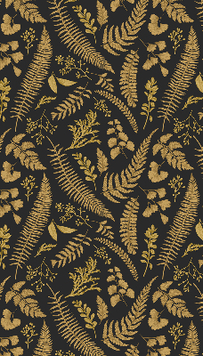 Roller blind Yellow ferns