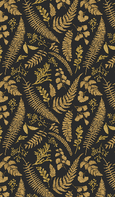 Roller blind Yellow ferns