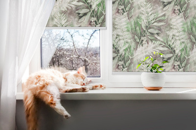 Window blind Shiny leaves