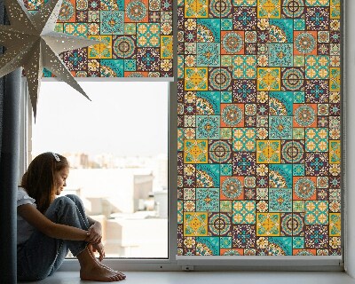 Roller blind Colorful mandala