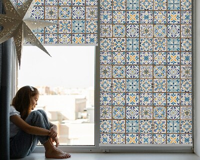 Window blind Mandala