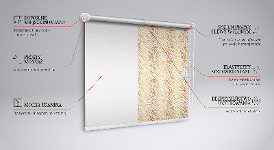 Daylight roller blind Golden leaves