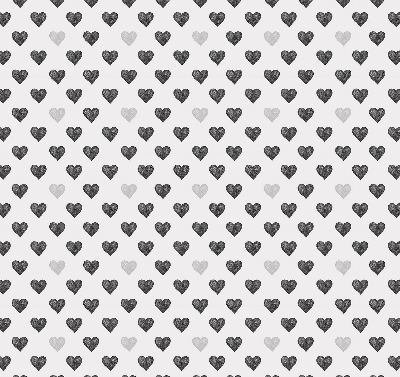 Daylight roller blind Dark hearts