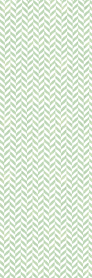 Daylight roller blind Green herringbone