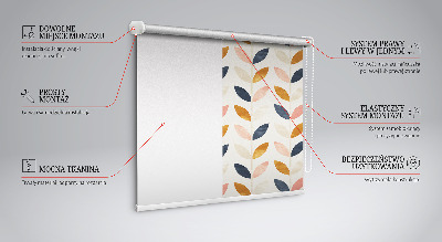 Daylight roller blind Leaves