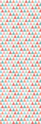 Window blind Colorful triangles