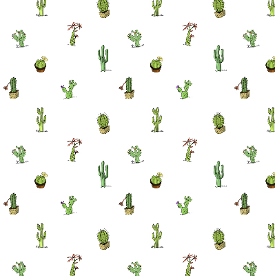 Daylight roller blind Cacti