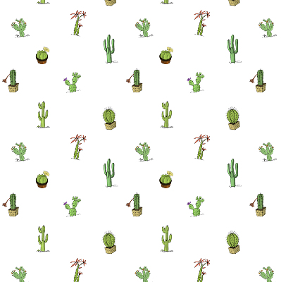 Daylight roller blind Cacti