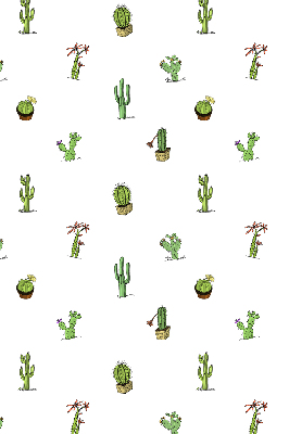 Daylight roller blind Cacti