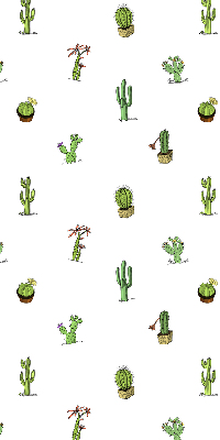 Daylight roller blind Cacti